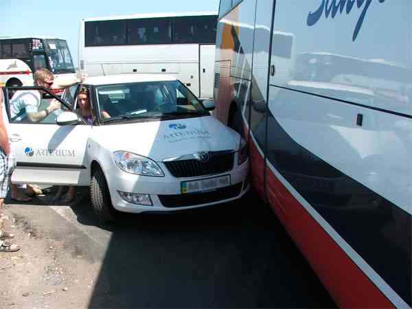 Автобус с болельщиками «Шахтера» попал в ДТП