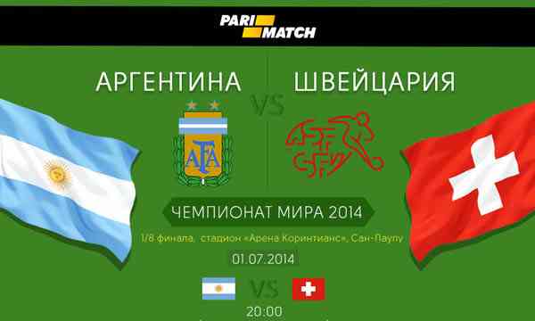 Инфографика к матчу Аргентина - Швейцария