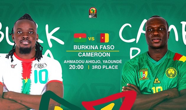 Буркина-Фасо — Камерун: видео онлайн-трансляция матча за третье место Кубка африканских наций